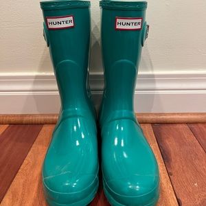 Hunter Boots Green - Short